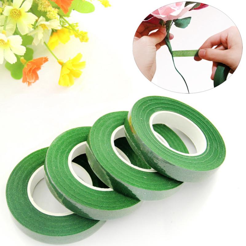 Florist Supply House - Çiçek Yeşil Bantlar 12mm * 30