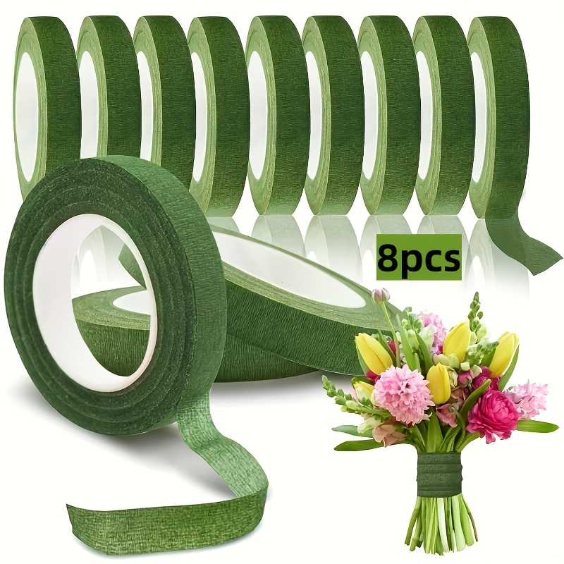 Floral Tape Green - 1. 8 Adet Yeşil Kendinden Yapışkanlı