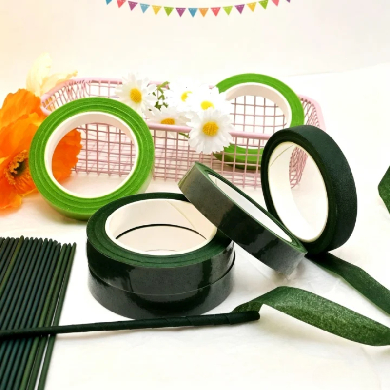 Floral Tape Green - Yeşil Su Geçirmez Çiçek Bantı Yapışkanlı