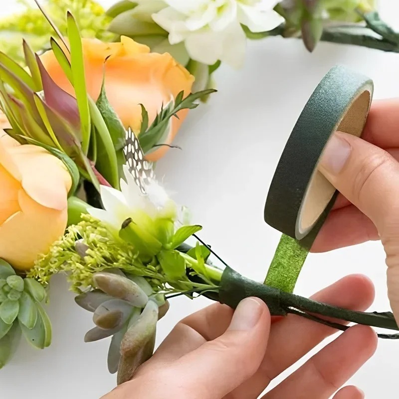 10/1 rulo yeşil buket çiçek ba - Floral Tape Green incelemesi ve fiyatı