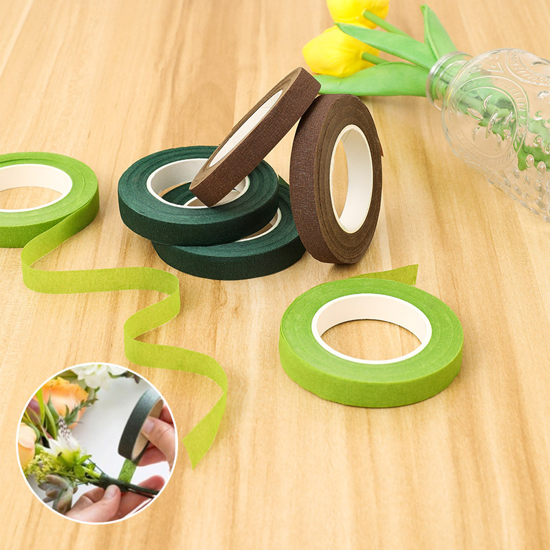 El yapımı Çiçek Buketi Bant Bü - Floral Tape Green incelemesi ve fiyatı