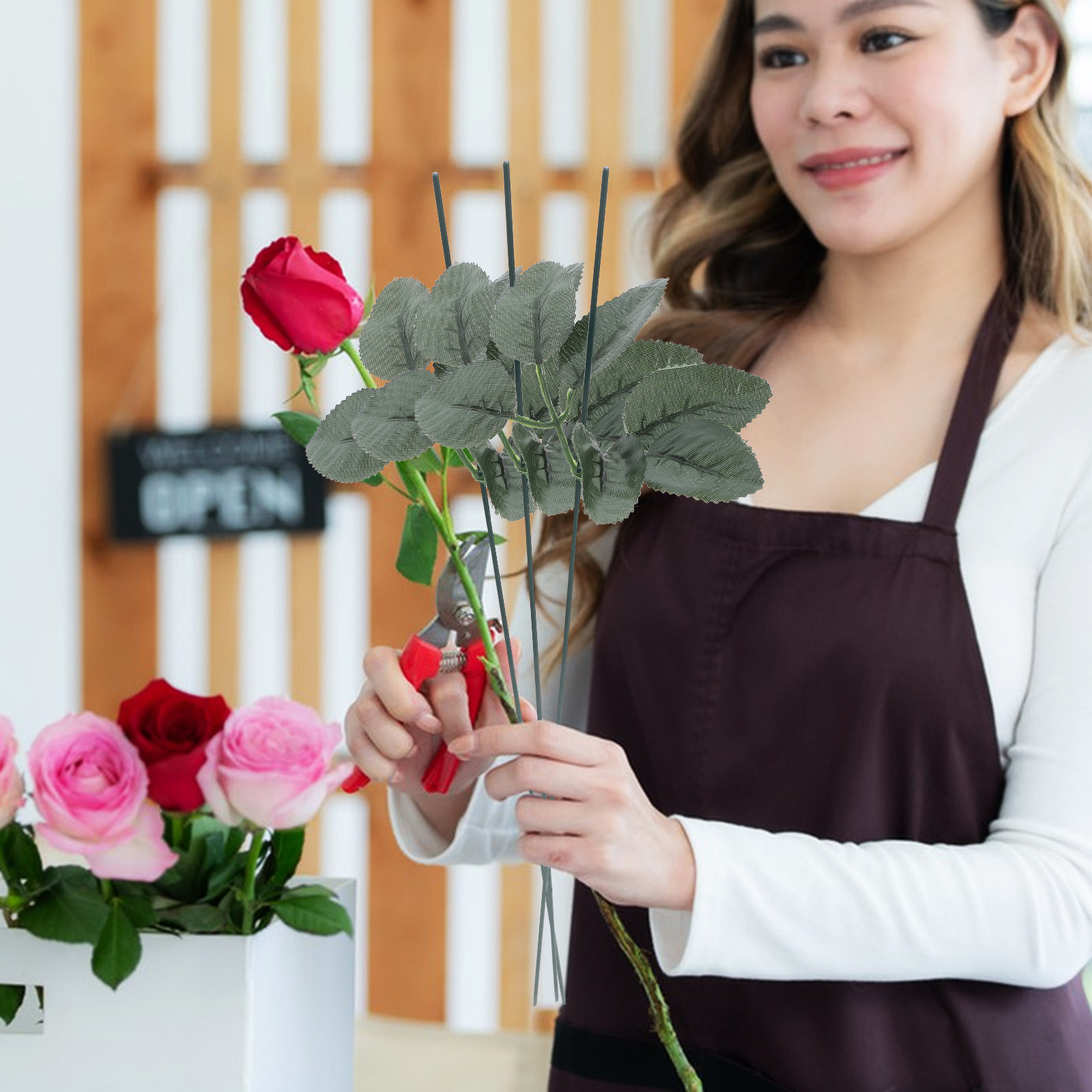 20 Parça Çiçek Aranjmanı Seti, - Floral Tape Green incelemesi ve fiyatı