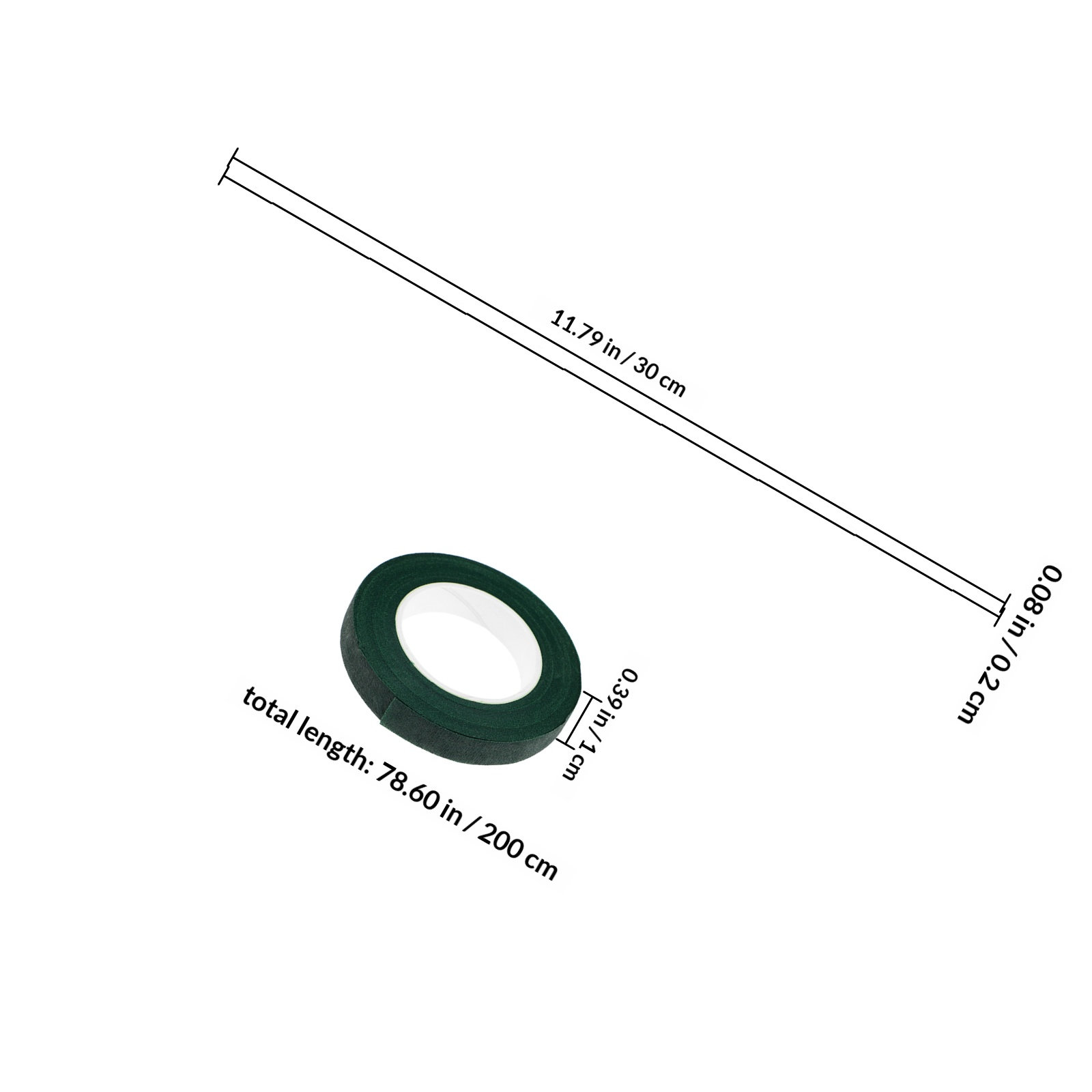 1 Set Çiçek Bant ve Tel Seti Y - Floral Tape Green incelemesi ve fiyatı